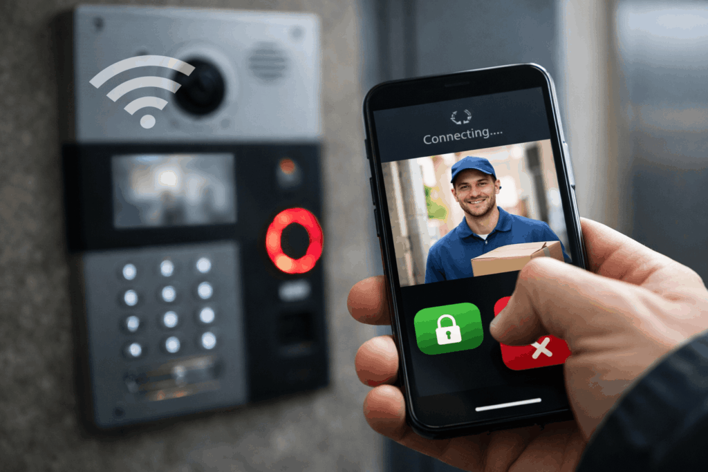 videoportero WiFi no abre desde el móvil