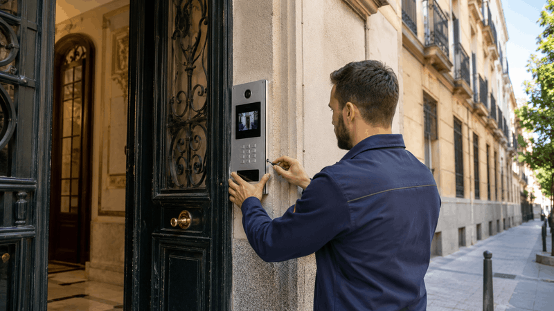Videoportero para comunidades antiguas en Madrid: cómo renovar sin cambiar toda la instalación